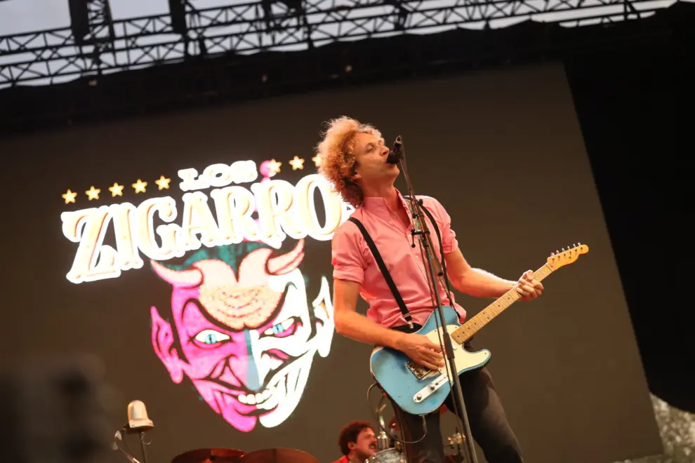 Vive Latino 2023 de Zaragoza: concierto de Los Zigarros en el anfiteatro de la Expo