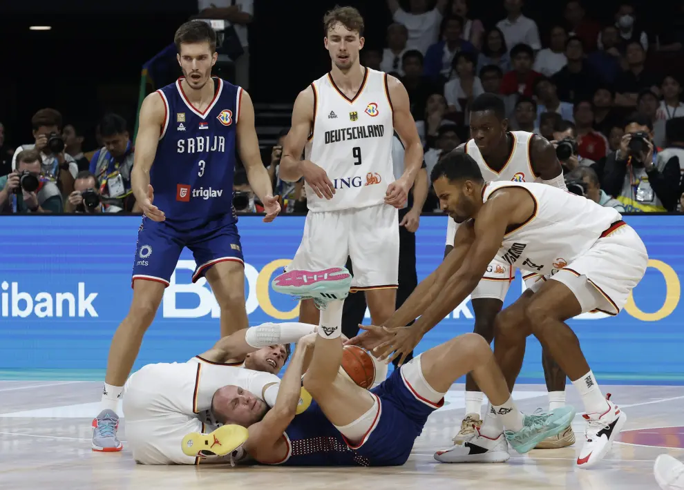 Partido Alemania-Serbia, final del Campeonato del Mundo de baloncesto PHILIPPINES BASKETBALL