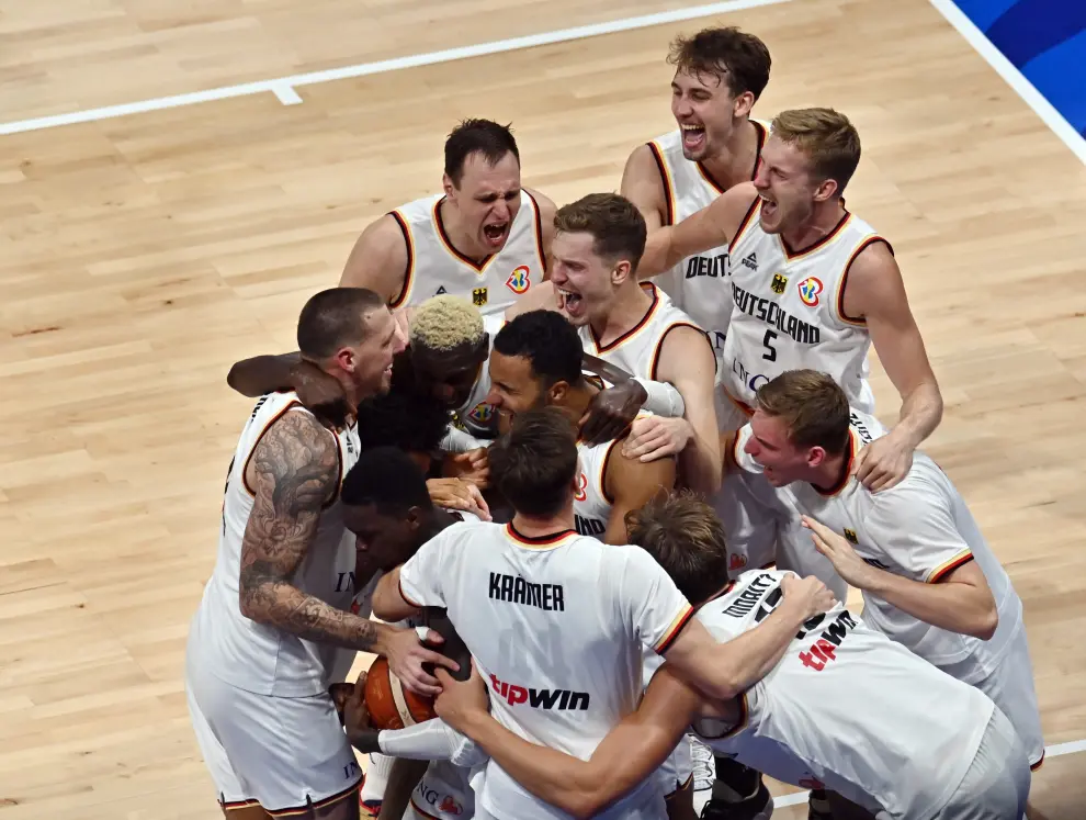Partido Alemania-Serbia, final del Campeonato del Mundo de baloncesto