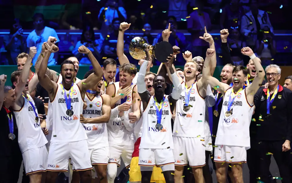 Partido Alemania-Serbia, final del Campeonato del Mundo de baloncesto