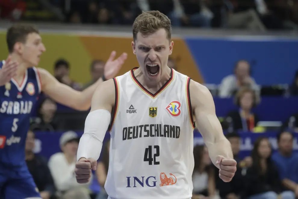 Partido Alemania-Serbia, final del Mundial de baloncesto PHILIPPINES BASKETBALL