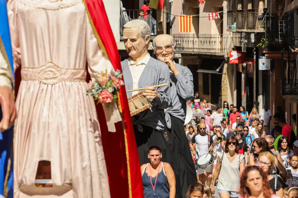 El municipio turolense celebra desde el pasado viernes sus fiestas patronales en honor a la Virgen de los Pueyos y el Santo Ángel Custodio.