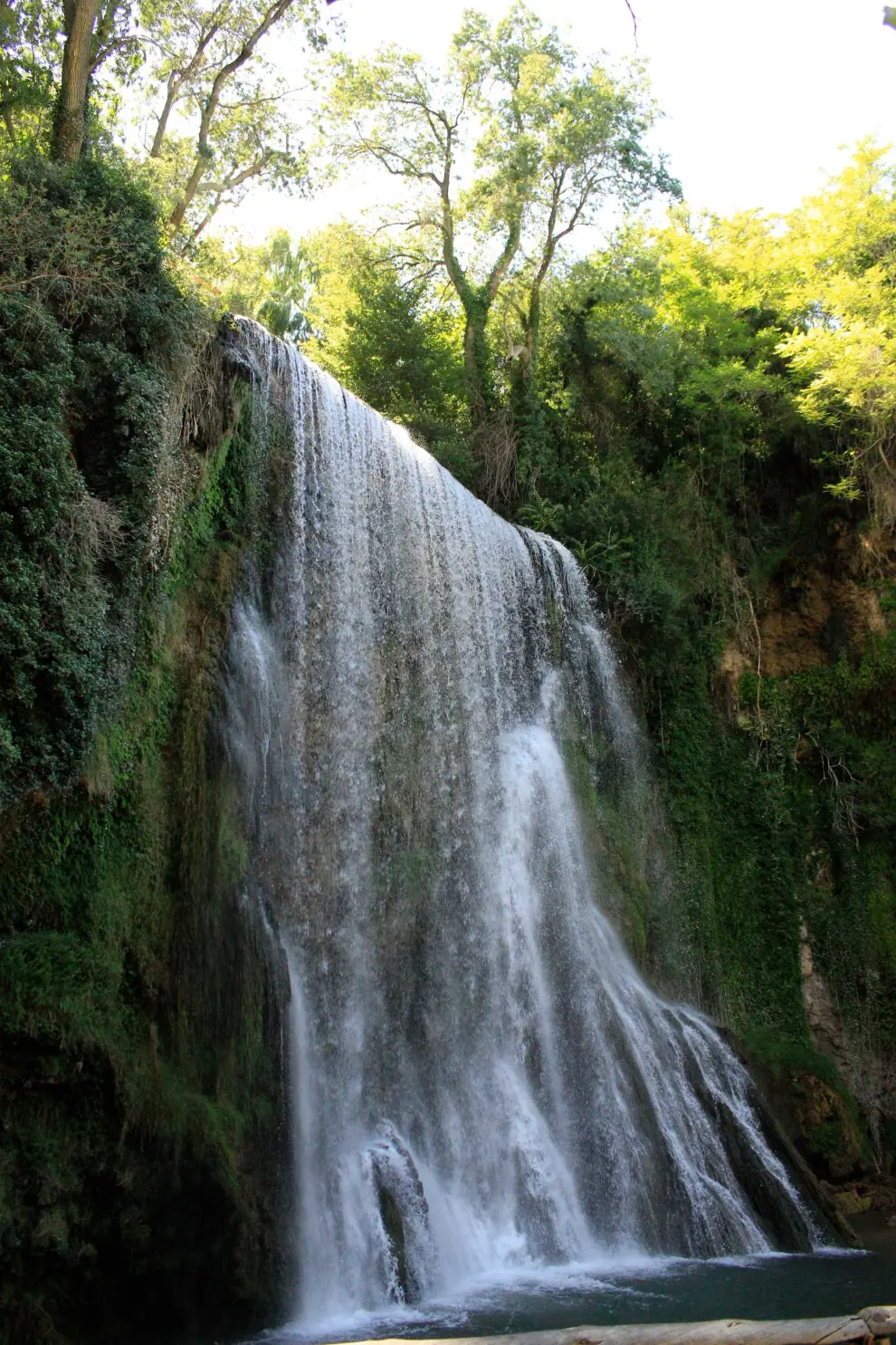 Entre las múltiples cascadas que alberga el Parque Jardín Histórico del Monasterio se encuentra La Caprichosa