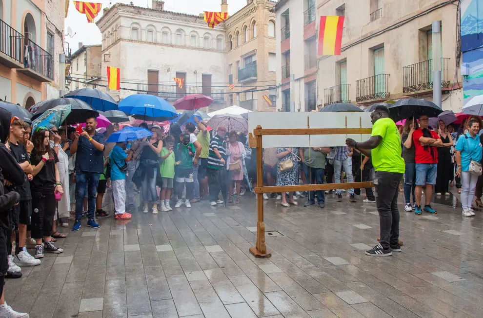 El pregón ha dado inicio este viernes a cinco jornadas de celebraciones y actos en la localidad de la comarca de Valdejalón.