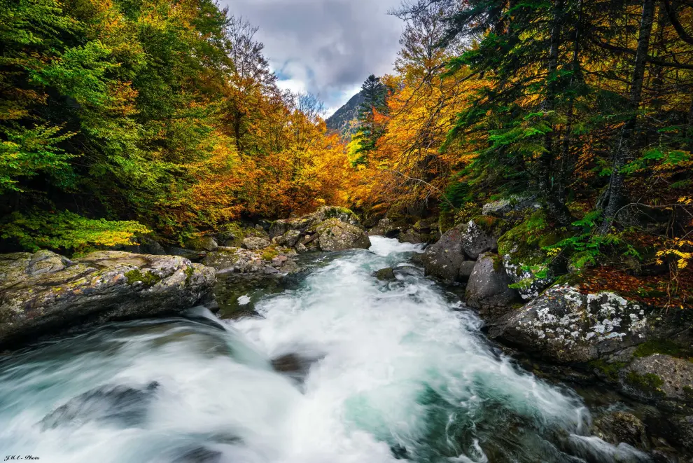 Río Salenques, en el valle del Pirineo que lleva su nombre
