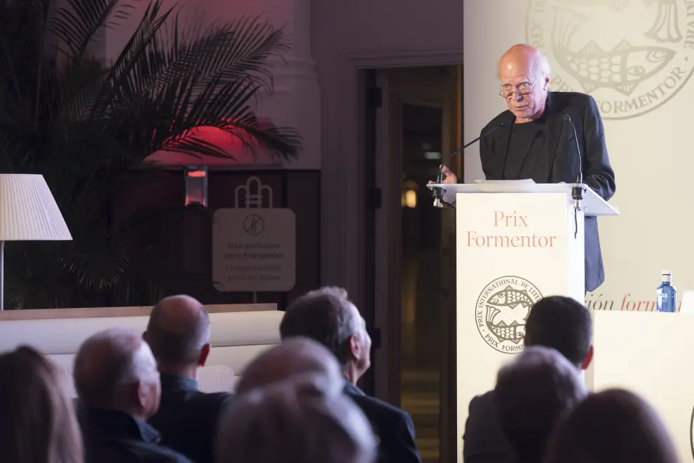 El escritor francés Pascal Quignard recibió el Premio Formentor de las Letras 2023