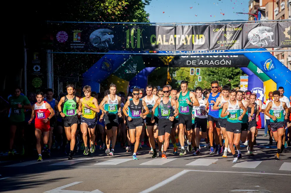 Calatayud volvió a convertirse en una fiesta del atletismo y con la celebración de la 10K 'Gran Premio Caja Rural de Aragón'.