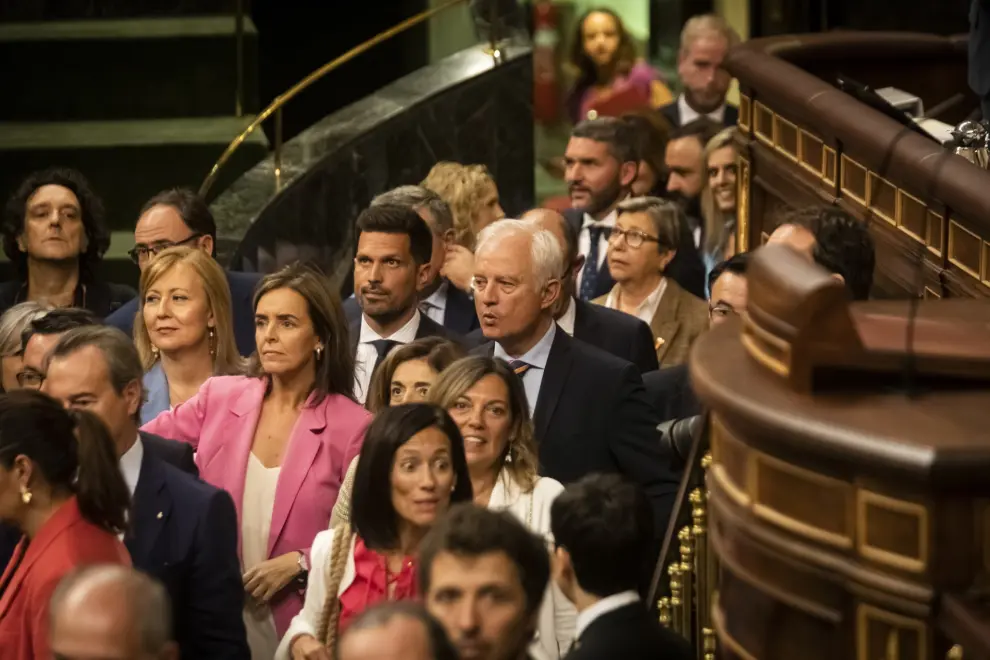 Debate de investidura del candidato popular Alberto Núñez Feijóo a la Presidencia del Gobierno