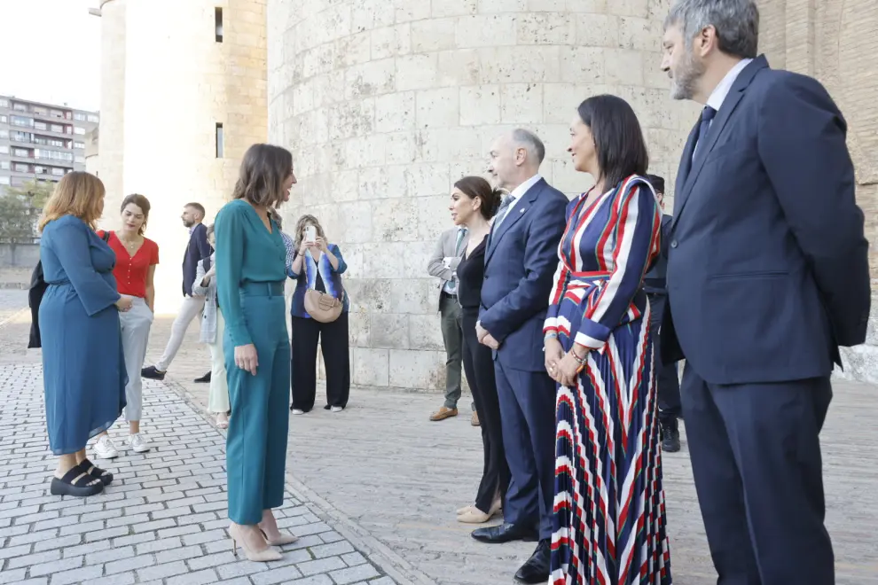 Tensa visita de Irene Montero a las Cortes de Aragón