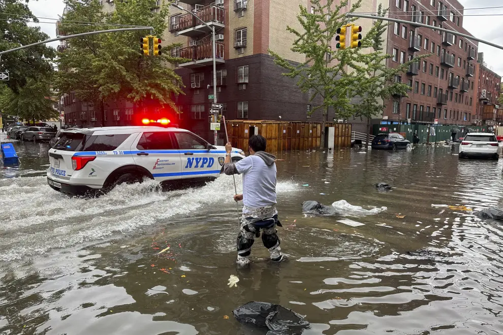 Estado de emergencia en Nueva York.