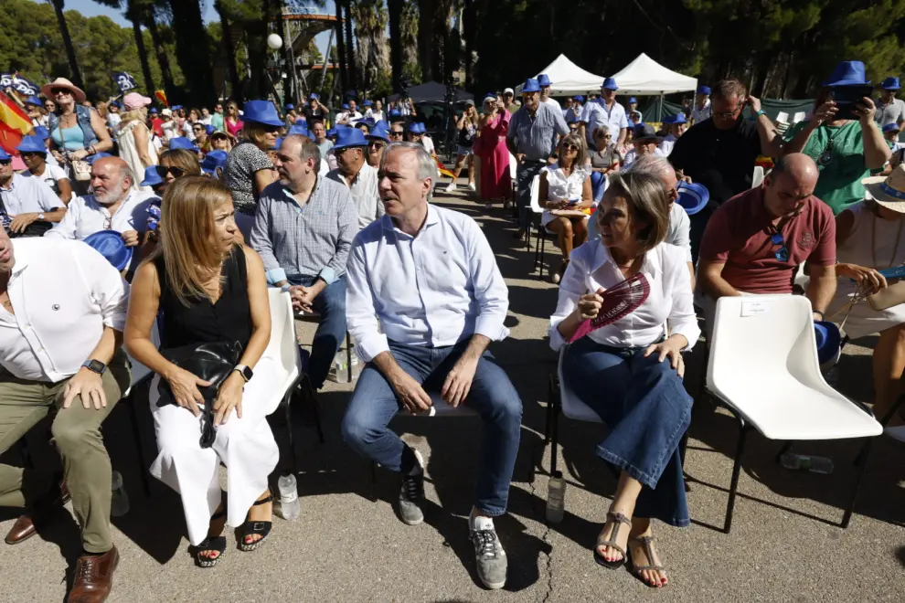 El Partido Popular de Aragón celebra el Día del Afiliado en el Parque de Atracciones de Zaragoza.