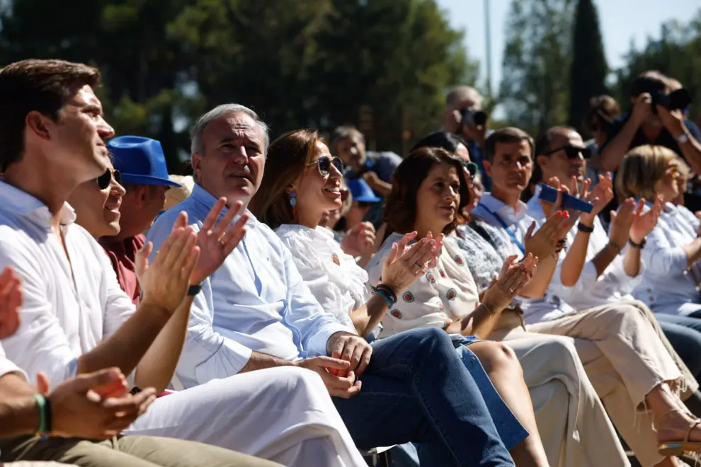El Partido Popular de Aragón celebra el Día del Afiliado en el Parque de Atracciones de Zaragoza.