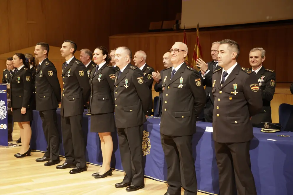 Celebración del Día de la Policía Nacional en Zaragoza