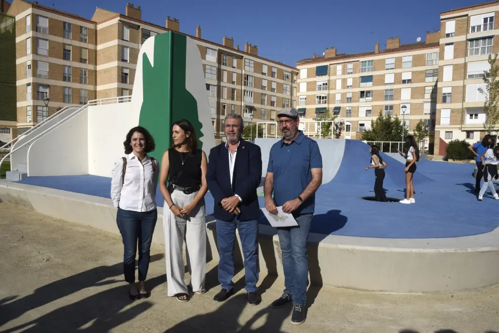 El Ayuntamiento de Huesca ha invertido más de 870.000 euros en la renovación del parque San Martín a lo largo de distintas fases.