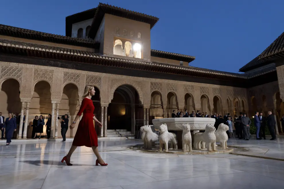 Flamenco singer performs for European countries leaders at Alhambra Palace, on the day of the European Political Community Summit in Granada, Spain October 5, 2023. REUTERS/Jon Nazca EUROPE-SUMMIT/