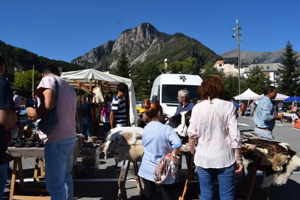 Feria Ganadera en el valle de Bielsa.