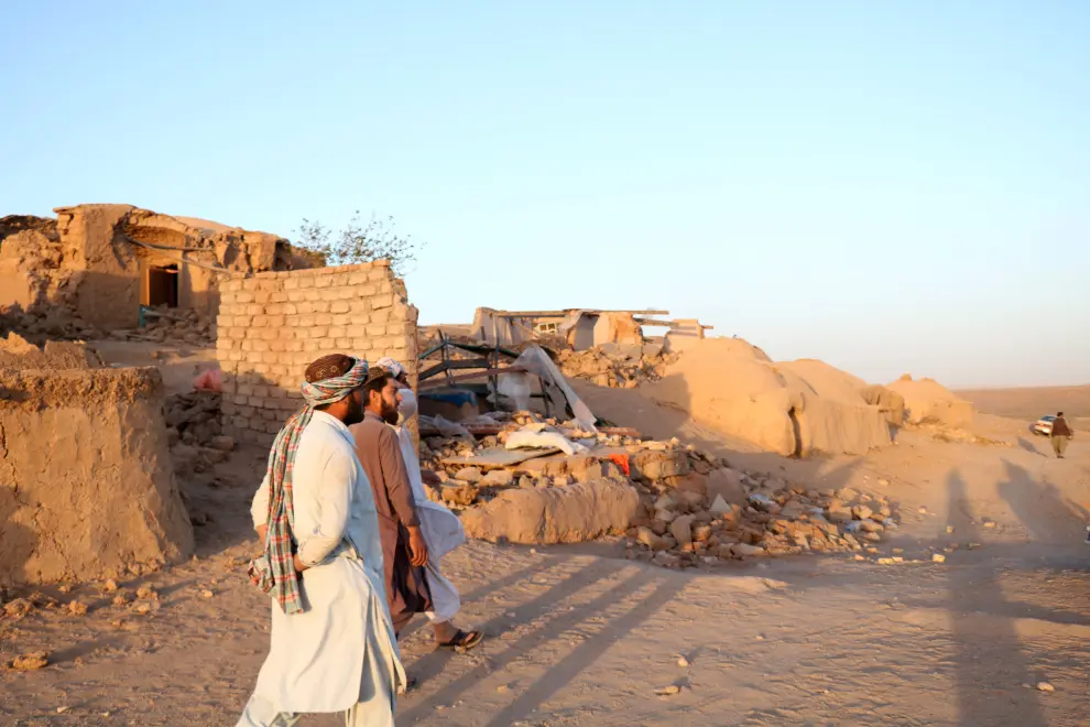 Imágenes del terremoto en Afganistán.