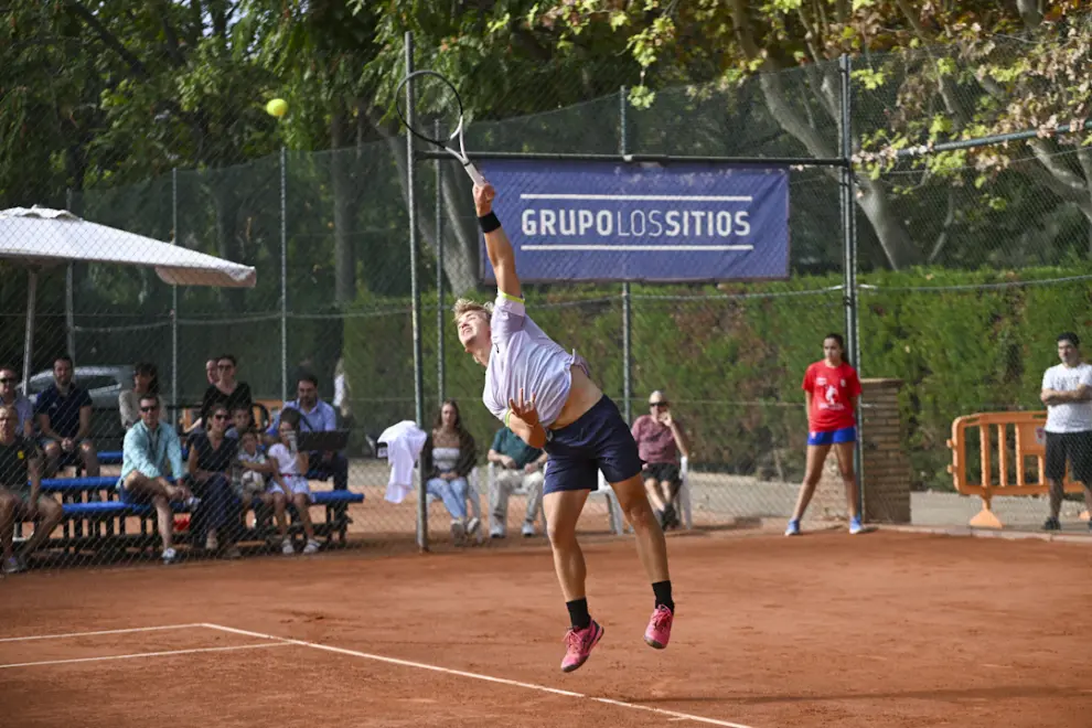 Fotos de la final del torneo de tenis Ciudad de Zaragoza