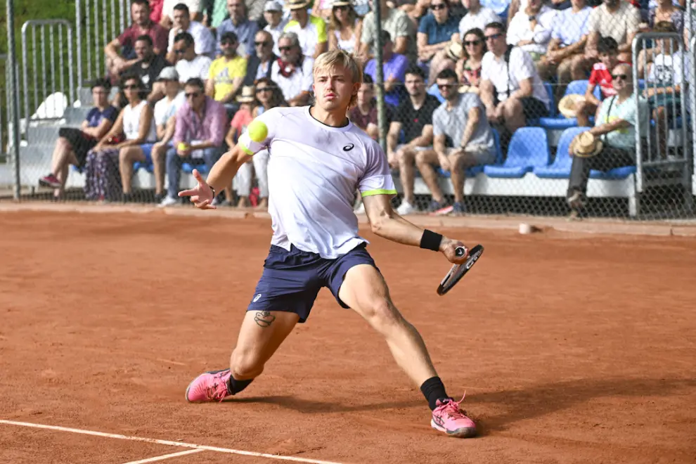 Fotos de la final del torneo de tenis Ciudad de Zaragoza