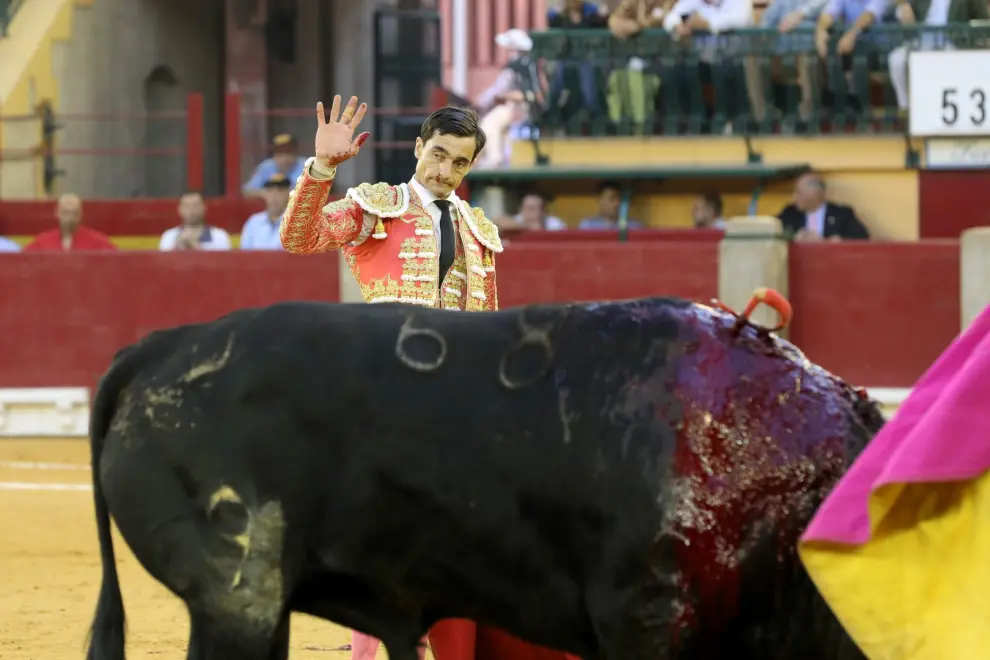 Feria del Pilar 2023:  El Fandi, Sebastián Castella y Paco Ureña en la Plaza de Toros de la Misericordia de Zaragoza