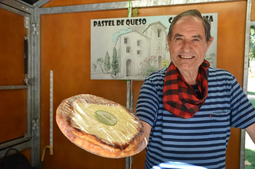 El pastel de queso que ofrece Casa Can Orjusa