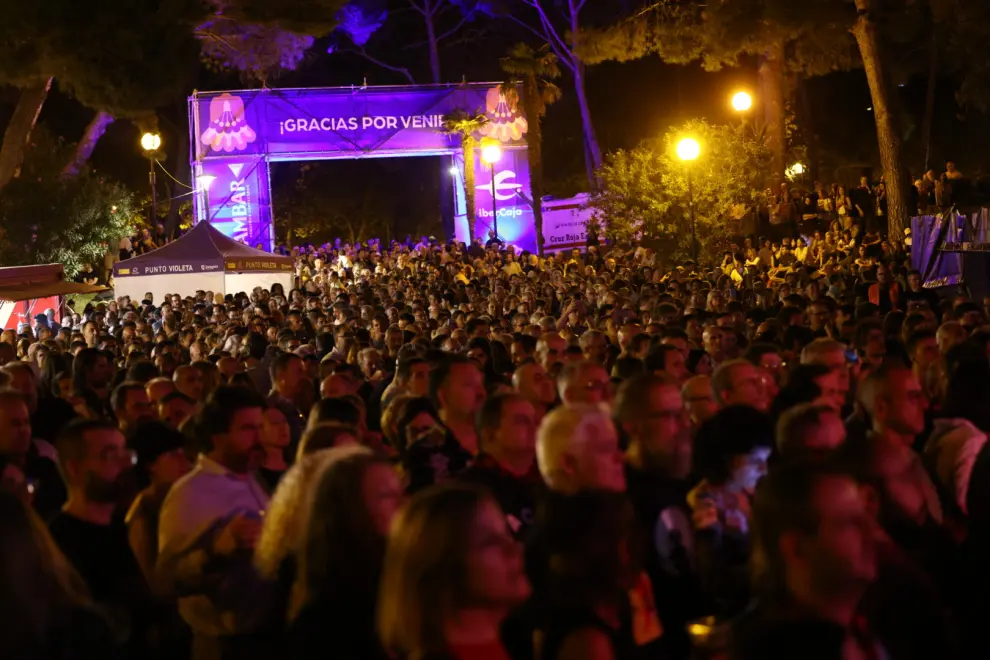 Fiestas del Pilar 2023: concierto de Santiago Auserón en el Jardín de Invierno del Parque Grande de Zaragoza
