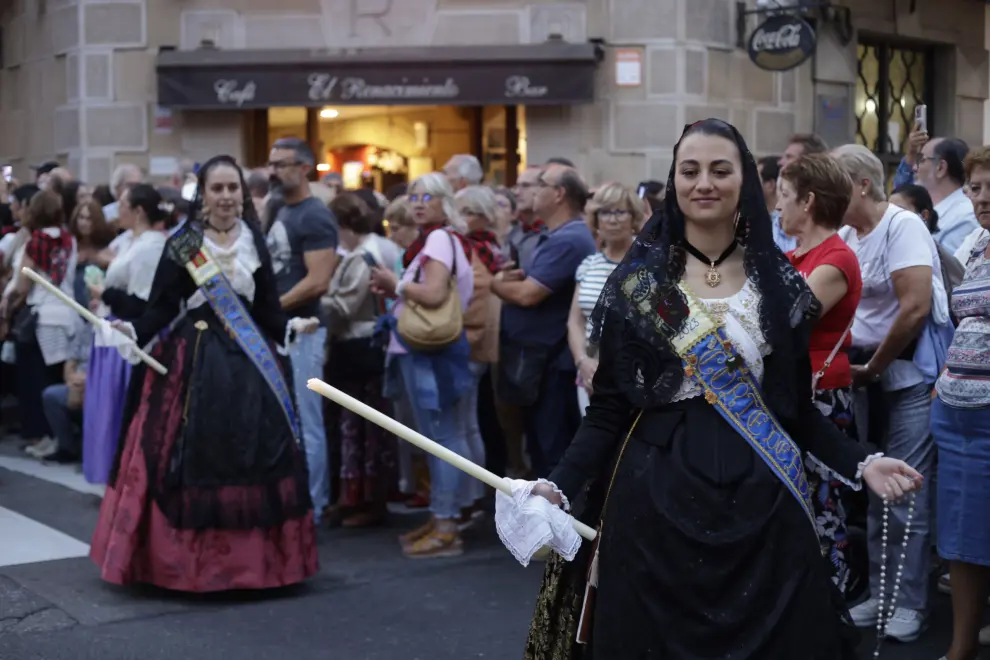 Rosario de Cristal de Zaragoza en las Fiestas del Pilar 2023