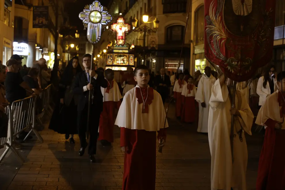 Rosario de Cristal de Zaragoza en las Fiestas del Pilar 2023