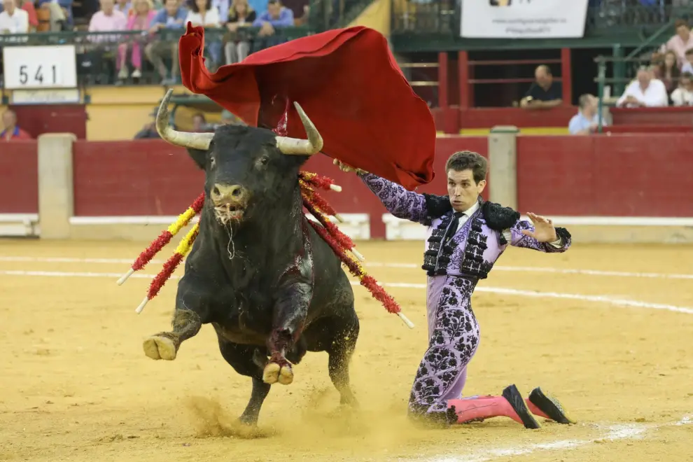 Corrida de toros de Juan Pedro Domecq en las Fiestas del Pilar 2023.