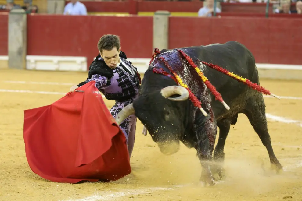 Corrida de toros de Juan Pedro Domecq en las Fiestas del Pilar 2023.