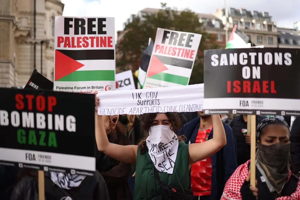 La guerra desencadena nuevas manifestaciones a favor y en contra de Israel y de Palestina.