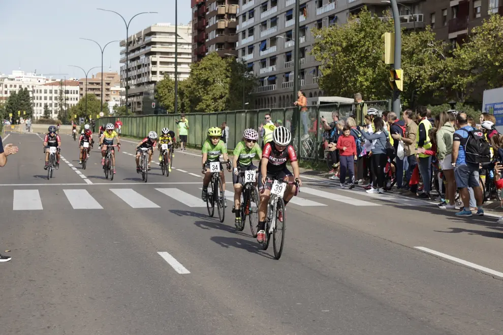 Fotos del trofeo Escuelas de Ciclismo Fiestas del Pilar.