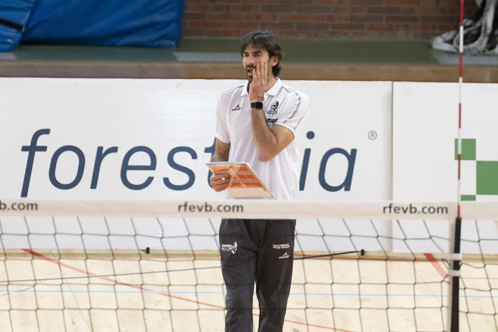Foto del partido Pamesa Teruel Voleibol-Volei Villena Petrer, de la Superliga masculina