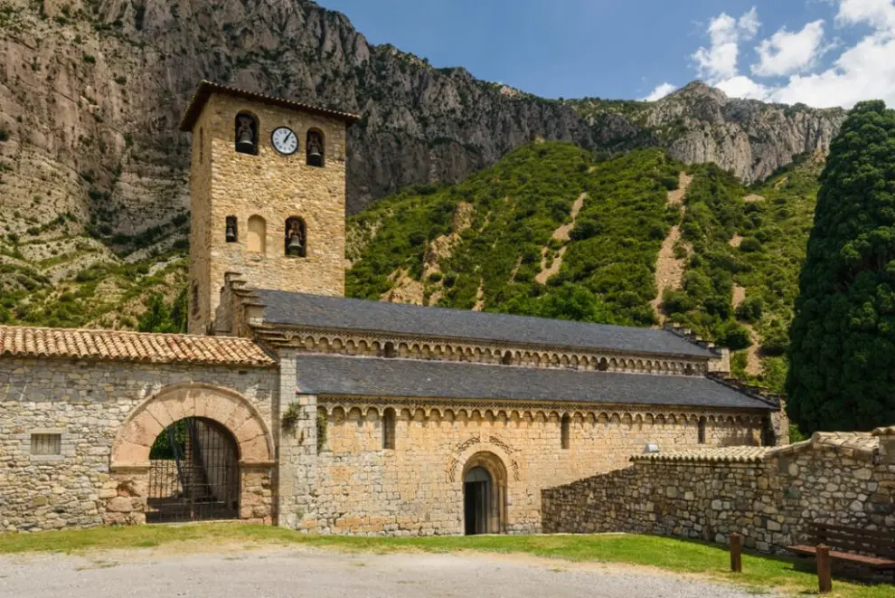 Monasterio de Santa María de Alaón, en Sopeira.