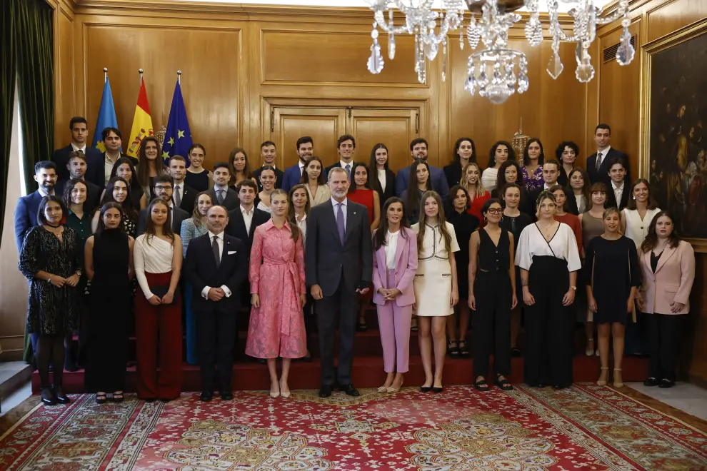 Entrega de medallas a los galardonados con el Premio Princesa de Asturias 2023.