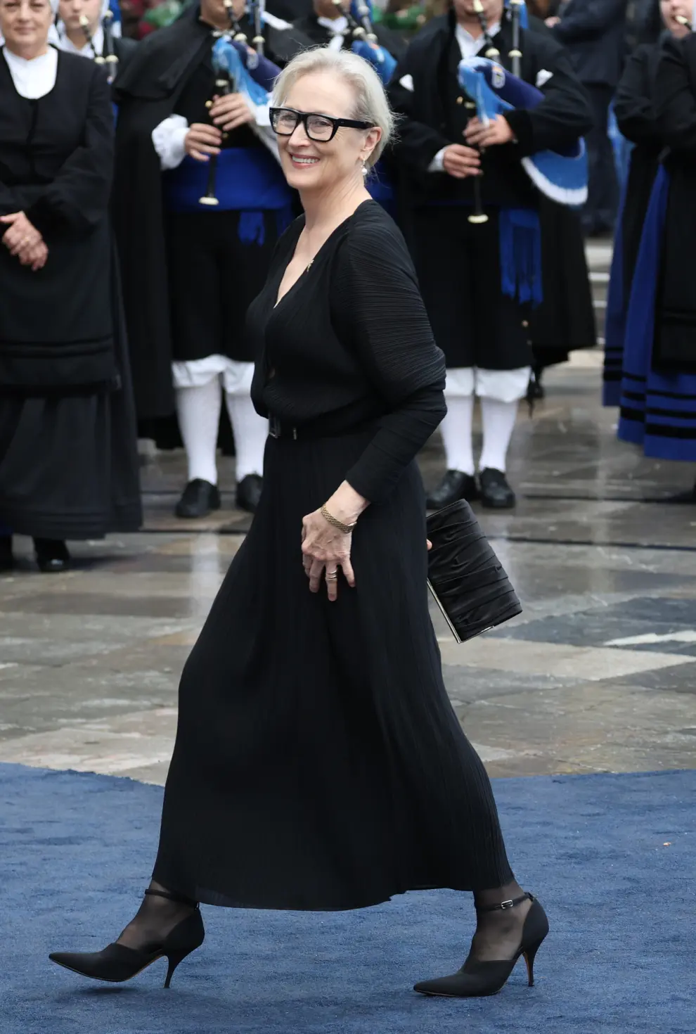 La actriz Meryl Streep, Premio Princesa de Asturias de las Artes, a su llegada a la entrega de los Premios Princesa de Asturias 2023, a 20 de octubre de 2023, en Oviedo (España)...PREMIOS;PRINCESA DE ASTURIAS;REYES;FAMOSOS;CASA REAL..Raúl Terrel / Europa Press..20/10/2023[[[EP]]]