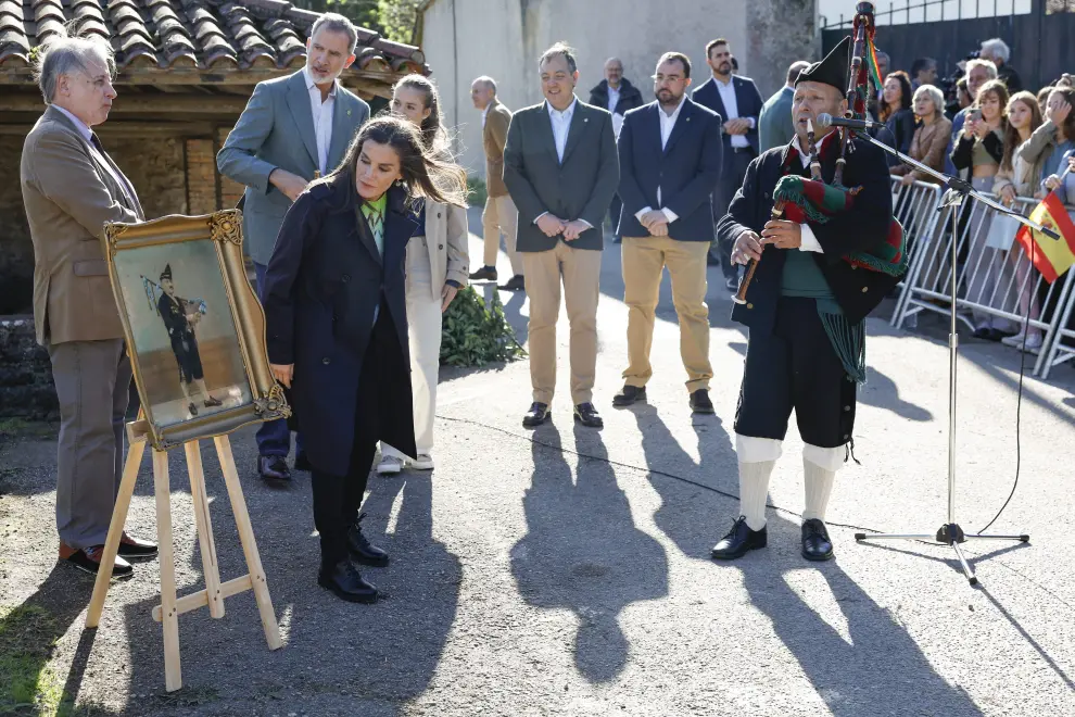 Familia Real de visita en Asturias