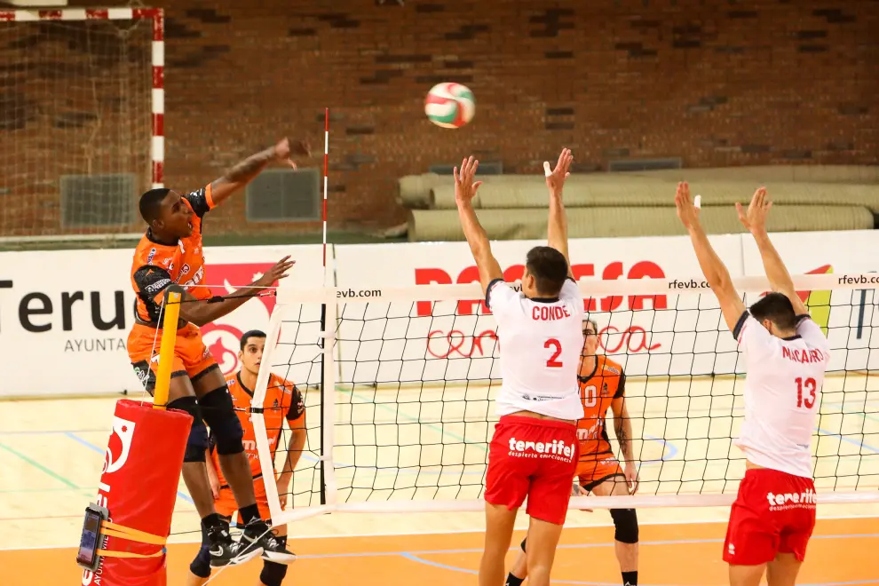Foto del partido Pamesa Teruel Voleibol-Cisneros Alter, en Los Planos