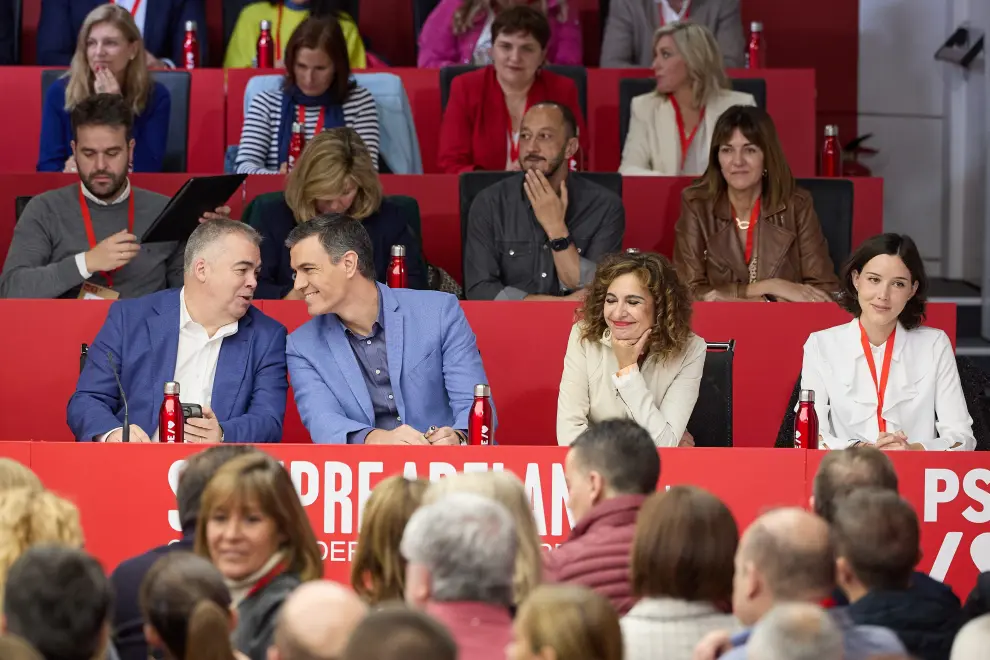 Reunión del Comité Federal del PSOE, con el presidente del Gobierno en funciones y líder socialista Pedro Sánchez