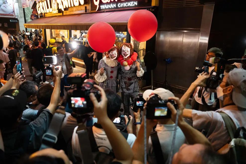 Fotos de la celebración de Halloween en Hong Kong CHINA HONG KONG HALLOWEEN