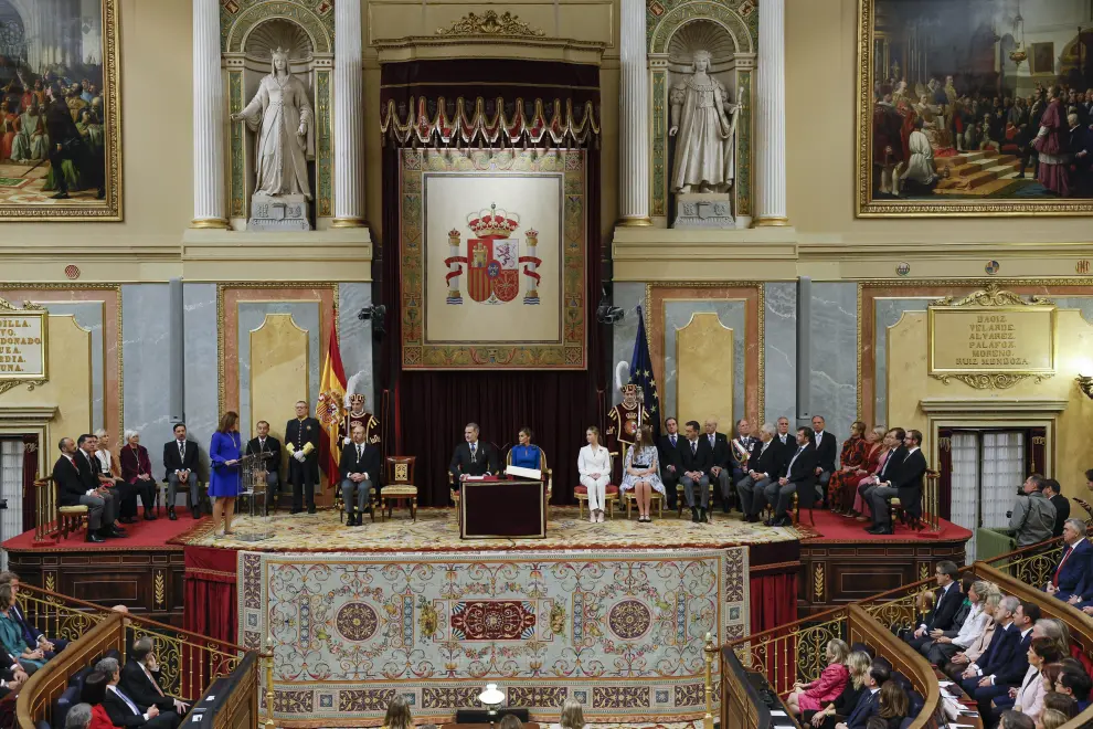 Madrid se viste de gala para un momento histórico de la monarquía parlamentaria española.