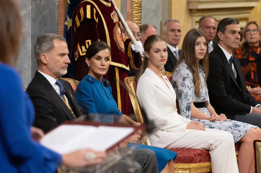La Princesa Leonor jura hoy la Constitución en su 18 cumpleaños.
