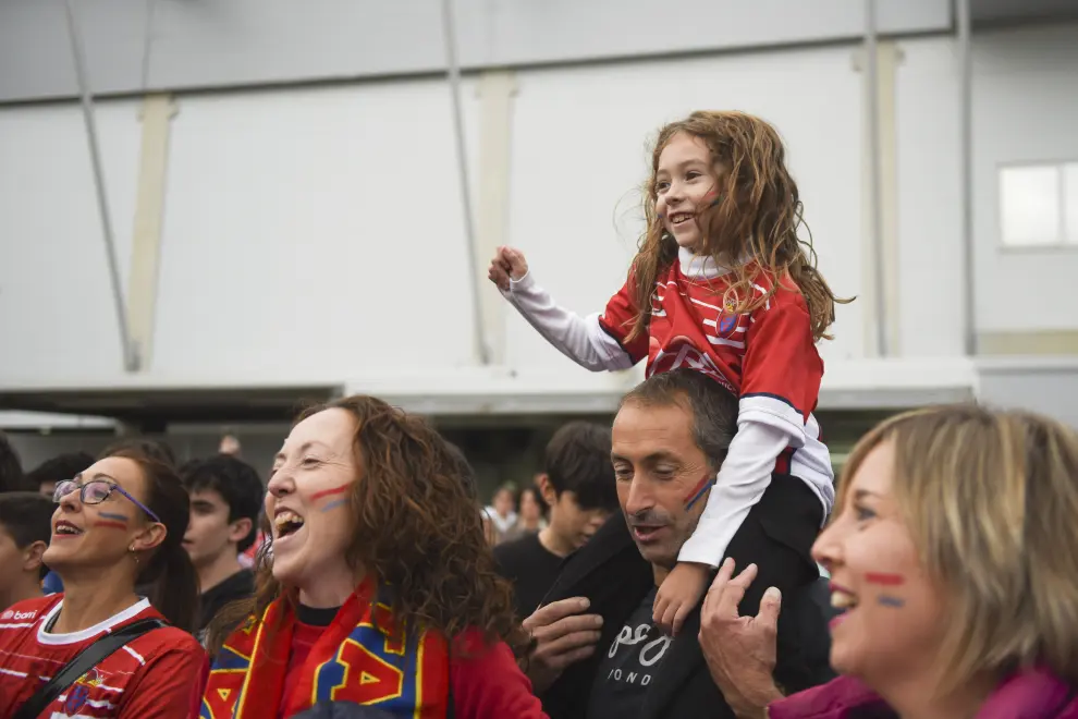 Copa del Rey: ambiente en El Alcoraz en Huesca para el partido Tardienta-Getafe