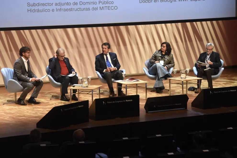 La jornada de Riegos del Alto Aragón debate en Huesca sobre ''El futuro del regadío: retos ambientales y tecnológicos para un regadío viable'.