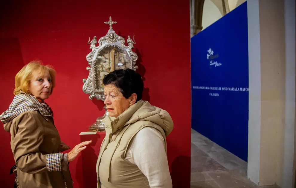Exposición 'Exemplum', en el claustro de la colegiata de Santa María la Mayor de Calatayud