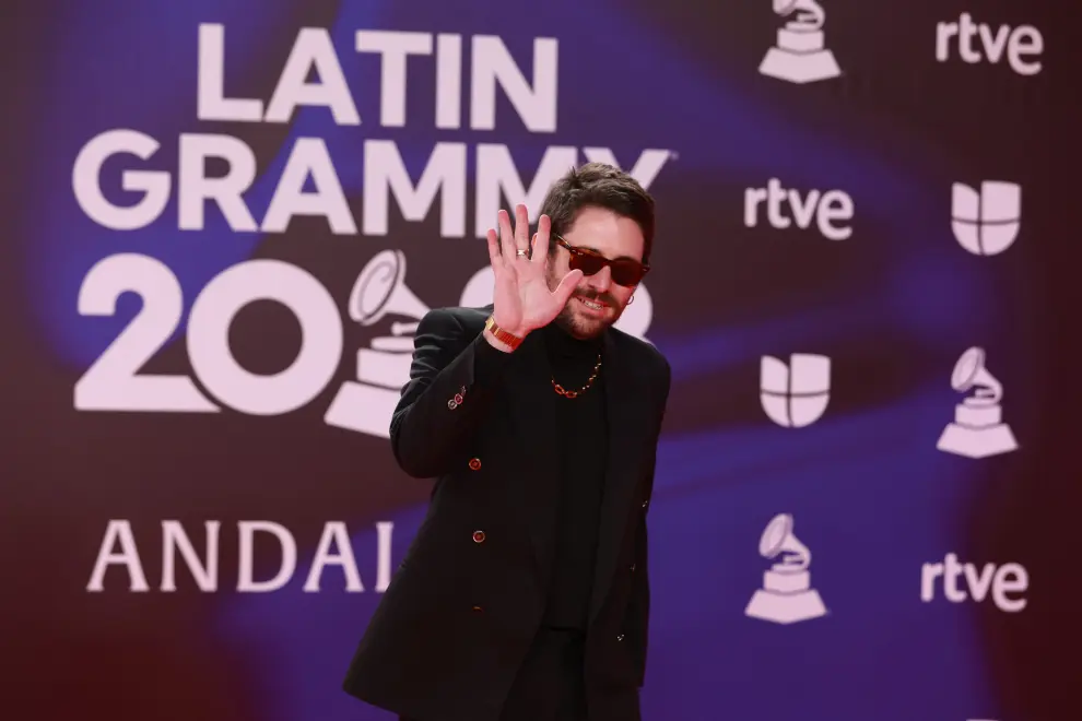 Juan Pablo Vega posa durante el photocall previo a la gala de entrega de los Latin Grammy 2023
