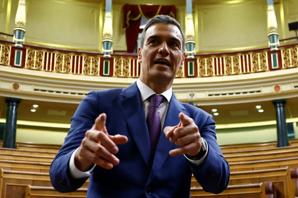 Pedro Sánchez, investido presidente del Gobierno en el Congreso de los Diputados
