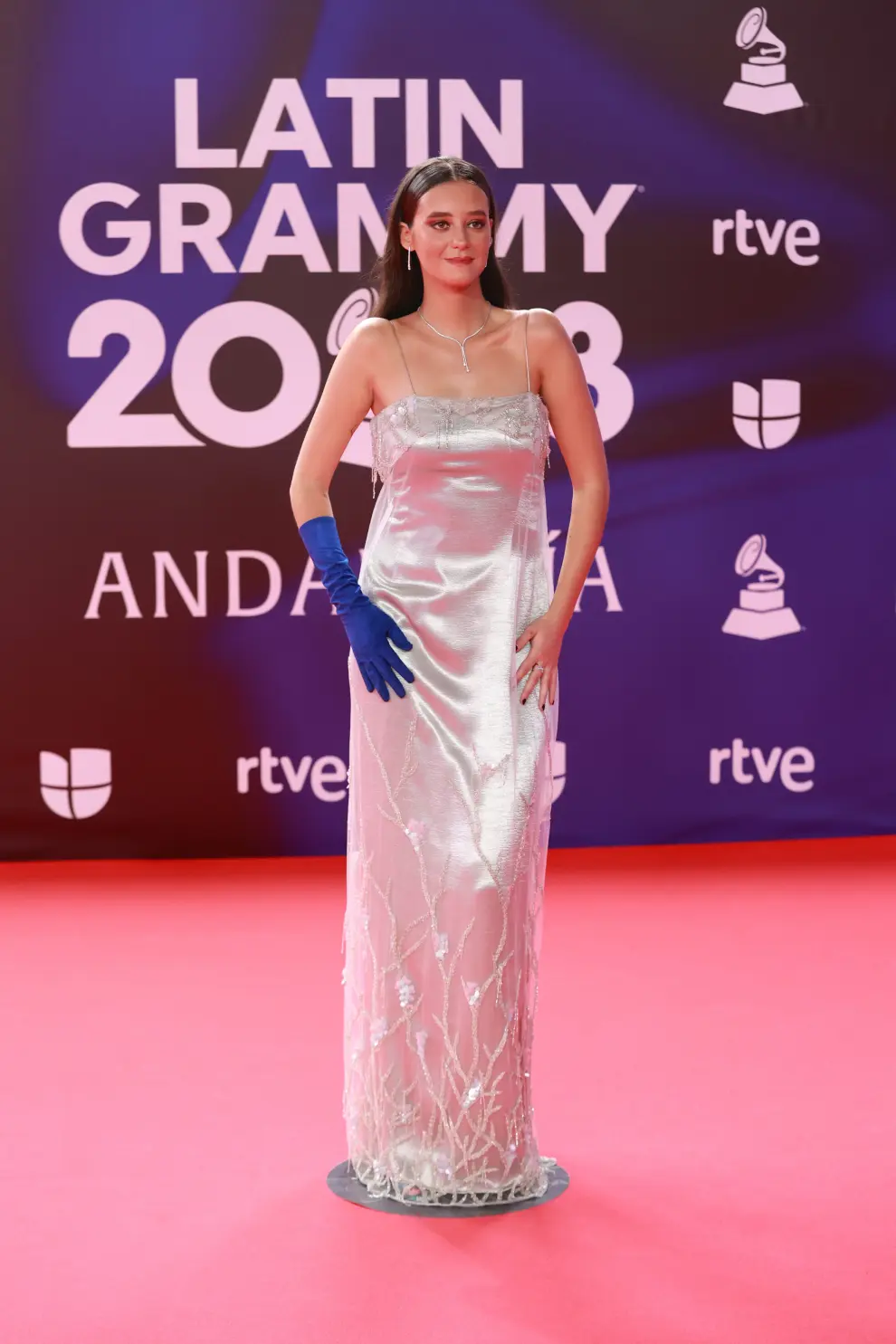 La 'influencer' Victoria Federica posa durante el photocall previo a la gala de entrega de los Latin Grammy 2023
