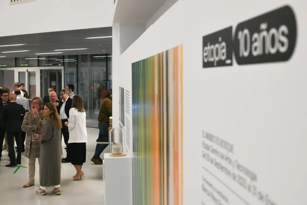 Décimo aniversario de Etopia, centro de arte y tecnología del Ayuntamiento de Zaragoza