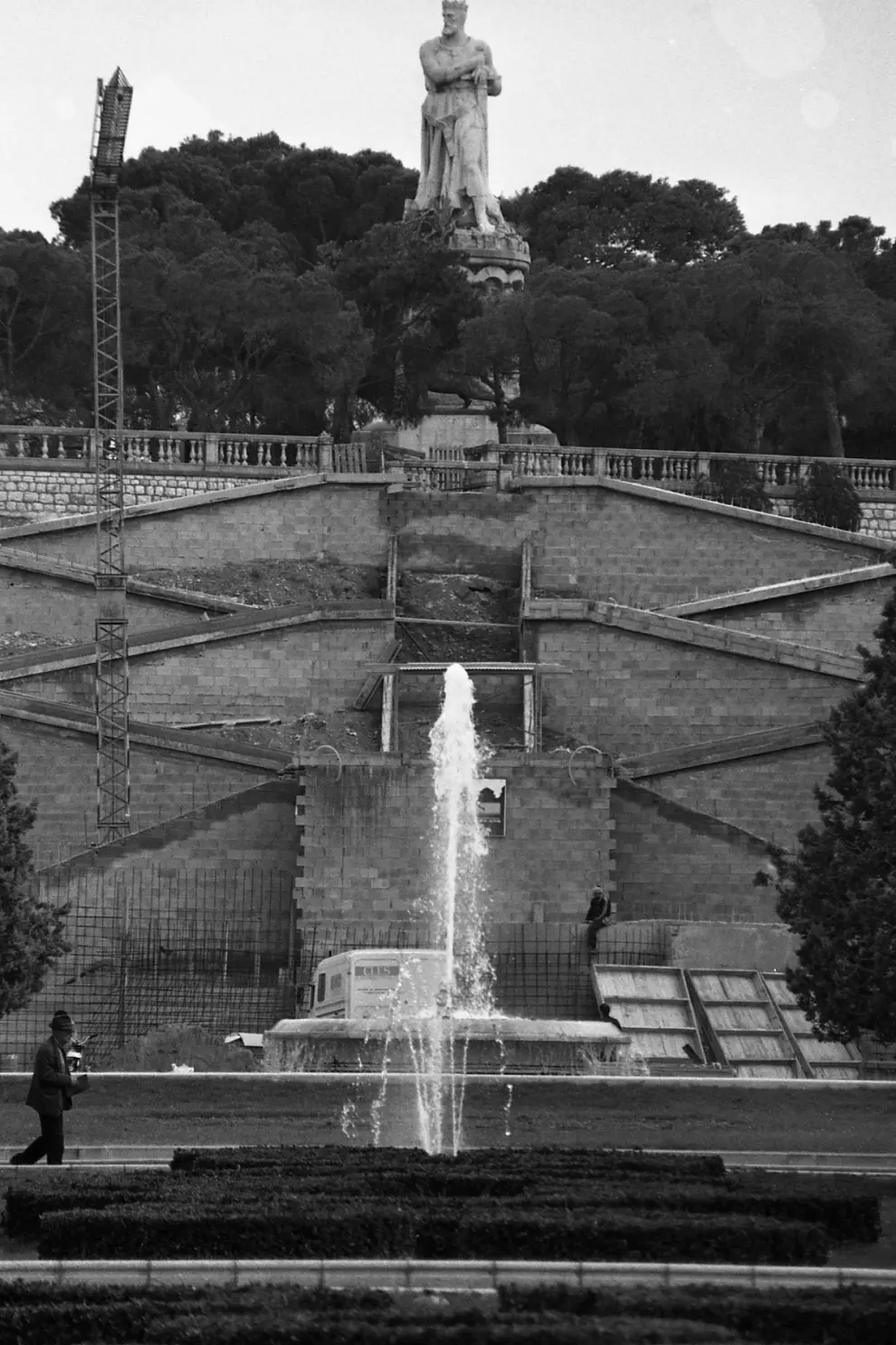 Fotos antiguas del Parque Grande de Zaragoza.